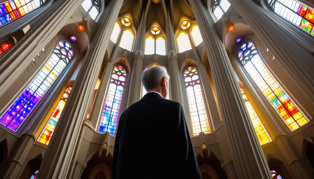 odkrijte arhitekturno mojstrovino gaudíja v baziliki sagrada família v barceloni. spoznajte zgodovino in edinstven slog te ikonične cerkve.